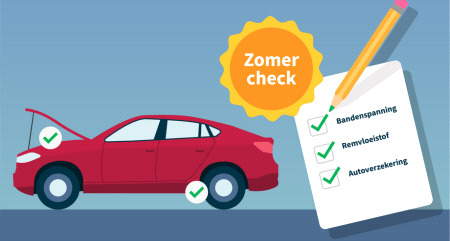 Dankzij de zomercheck een zorgeloze autovakantie vieren