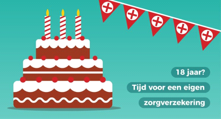 18 jaar? Kies je eigen zorgverzekering!