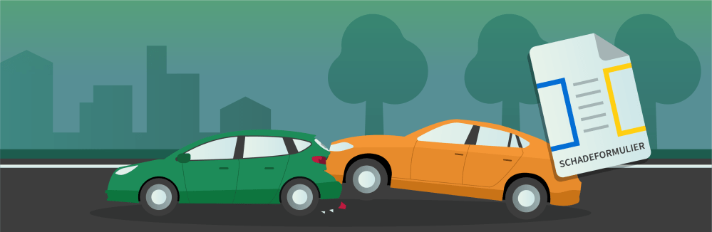 Hoe meld je autoschade