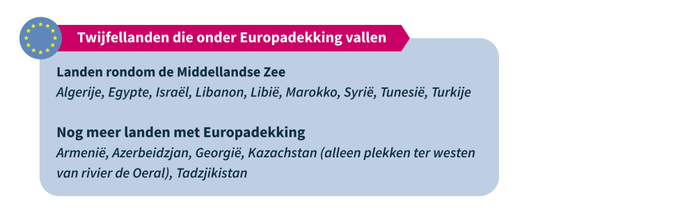 reisverzekering voor Europa: twijfellanden
