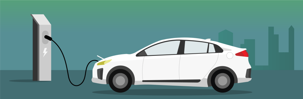milieu elektrische auto