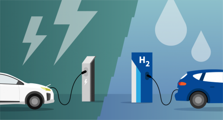 Een auto op waterstof heeft voordelen ten opzichte van de elektrische auto